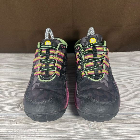 Merrell Black Lithe Glove Barefoot Minimalist Running Shoe Sneaker Womens 8.5 - Picture 2 of 9